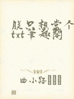 朕只想当个昏君txt笔趣阁