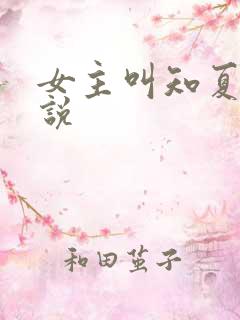 女主叫知夏的小说