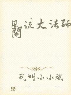 风流大法师笔趣阁