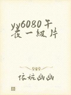 yy6080午夜一级片