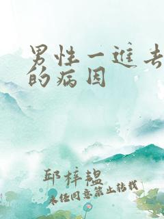 男性一进去就射的病因