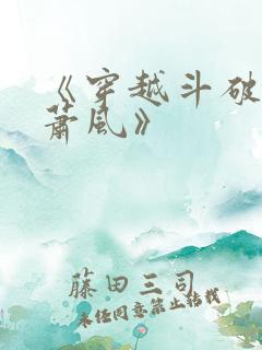 《穿越斗破名叫萧风》