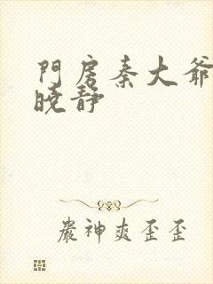 门房秦大爷之刘晓静