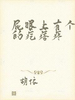 屁眼上有个硬硬的疙瘩疼