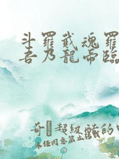 斗罗武魂罗三炮吾乃龙帝临世