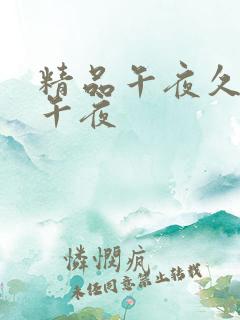 精品午夜久久久午夜
