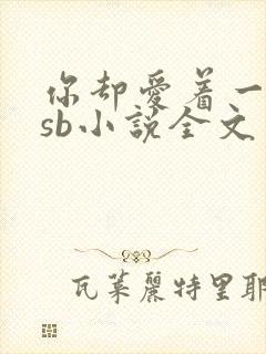 你却爱着一个他sb小说全文免费阅读