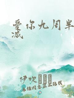 爱你九周半未删减