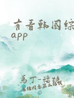 有看韩国综艺的app