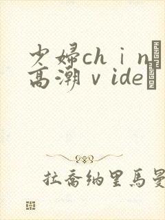 少妇chⅰnα高潮ⅴideσ