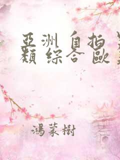 亚洲 自拍 另类 综合 欧美
