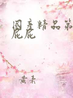 国产精品第1页屁屁