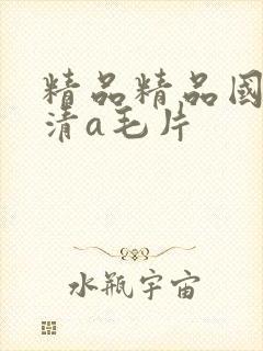 精品精品国产高清a毛片
