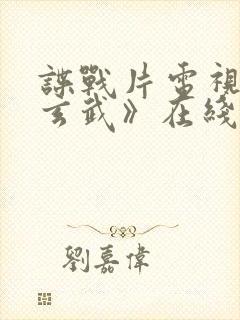 谍战片电视剧《玄武》在线观看