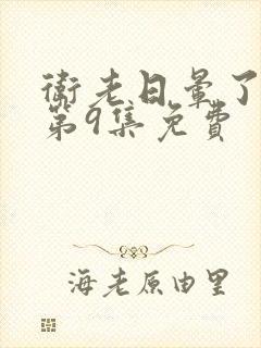 卫老日晕了淑蓉第9集免费