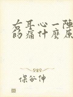 右耳心一阵一阵的痛什么原因