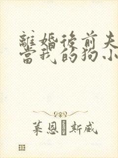 离婚后前夫非要当我的狗小说
