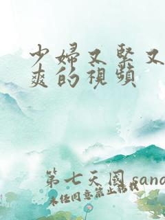 少妇又紧又色又爽的视频