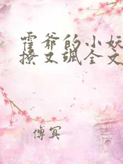霍爷的小妖精又撩又飒全文阅读