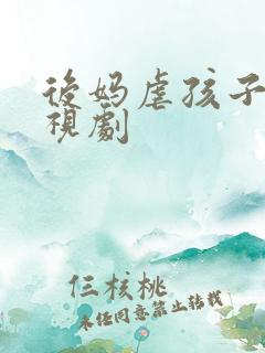 后妈虐孩子的电视剧