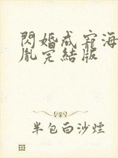 闪婚成宠海彤战胤完结版