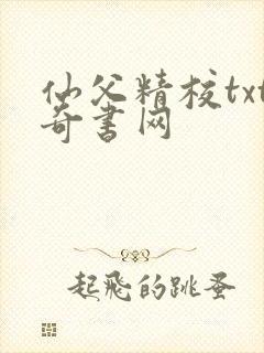 仙父精校txt奇书网