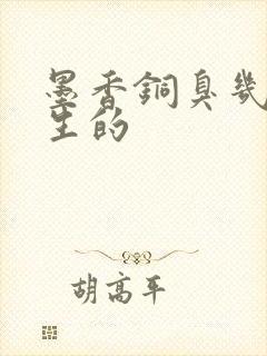 墨香铜臭几几年生的