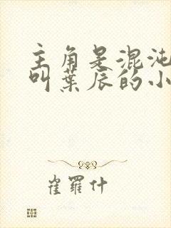 主角是混沌之体叫叶辰的小说