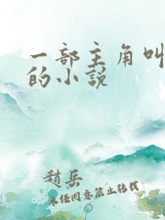 一部主角叫陈凡的小说
