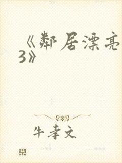 《邻居漂亮妻子3》