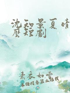 沈知景夏晴是什么短剧