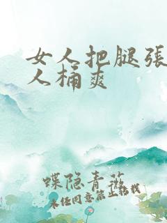 女人把腿张开男人桶爽