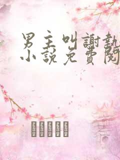 男主叫谢执野的小说免费阅读