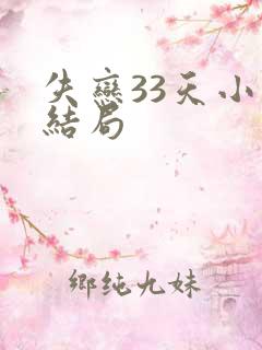 失恋33天小说结局