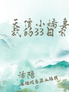 天价小娇妻:总裁的33日索情全文免费阅读