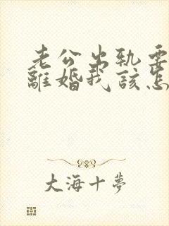 老公出轨要和我离婚我该怎么办