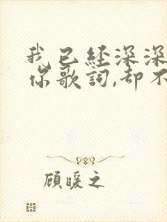 我已经深深爱上你歌词,却不能告诉你