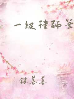 一级律师笔趣阁