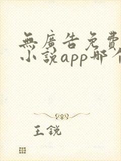 无广告免费阅读小说app哪个好