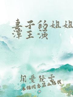 妻子的姐姐李采潭主演