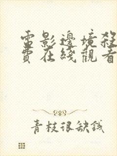 电影边境杀手免费在线观看