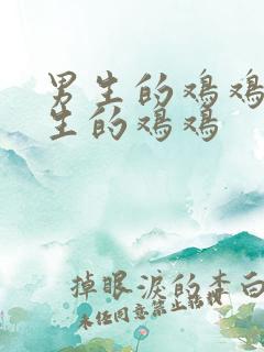 男生的鸡鸡捅女生的鸡鸡