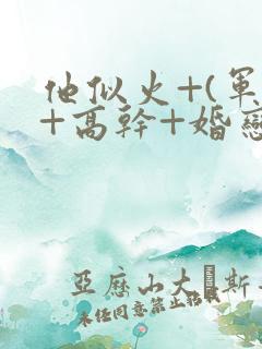 他似火+(军婚+高干+婚恋)