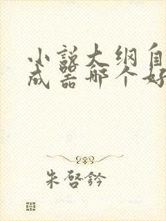 小说大纲自动生成器哪个好用