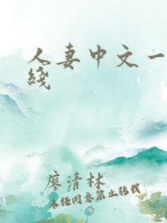 人妻中文一区在线