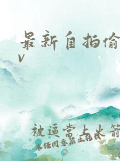 最新自拍偷拍av