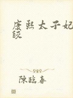 康熙太子妃沈皎皎