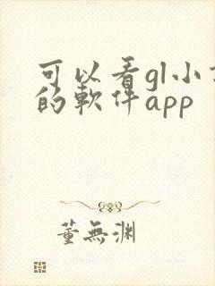 可以看gl小说的软件app