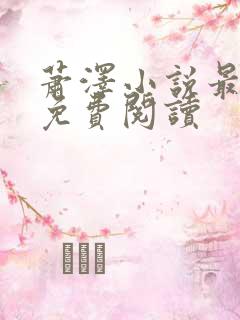 萧泽小说最新版免费阅读
