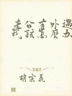 老公有外遇之后我该怎么办 老公有外遇之后我该怎么办